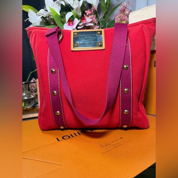 ❌SOLD❌Authentic Limited edition line 2005 LV Anigua Cabas MM Tote Bag. - Picture 4 of 15